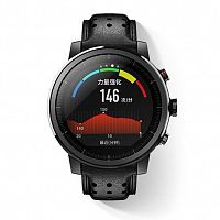 Смарт-часы Amazfit Stratos 2S Premium Edition Black (Черные) — фото