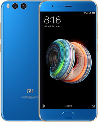 Смартфон Xiaomi Mi Note 3 64GB/6GB Blue (Синий) — фото