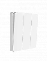 Настенный выключатель Xiaomi Yeelight Smart Flex Switch (тройной) White (Белый) — фото
