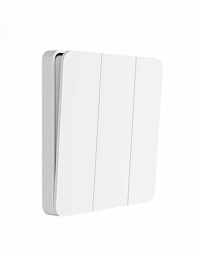Настенный выключатель Yeelight Smart Flex Switch (тройной) White (Белый) — фото
