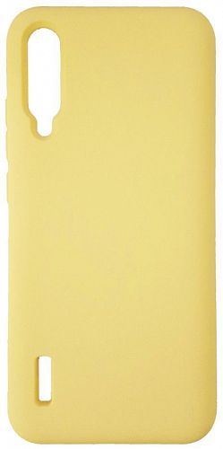 Силиконовый чехол Silicone Cover для Xiaomi Mi A3 (Желтый) — фото