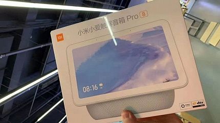 Новинка от Xiaomi: умная колонка с большим сенсорным дисплеем