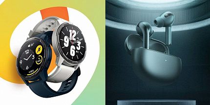 Опубликованы тизеры новых смарт-часов Xiaomi Watch Color 2 и беспроводных наушников Mi True Wireless Earphones 3 Pro