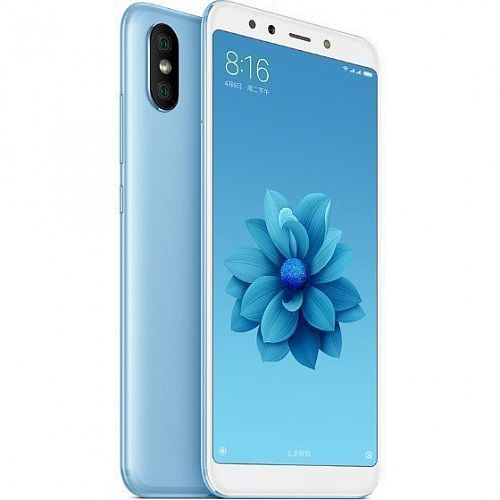 Смартфон Xiaomi Mi 6X 128GB/6GB Blue (Синий) — фото